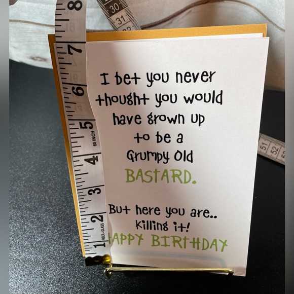 ⚠️🍰🎉 Adult Humorous Greeting Birthday Card- 3Pc Set- NWT - Picture 4 of 15